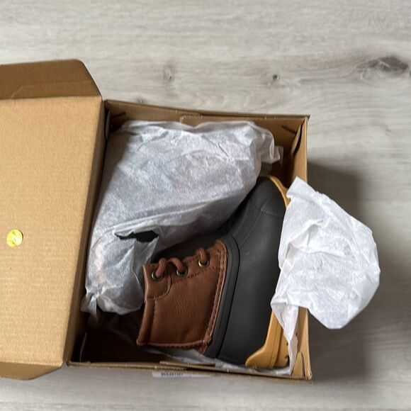 SPERRY Port Boot boys tan/brown 6M NWT in box - Picture 8 of 12